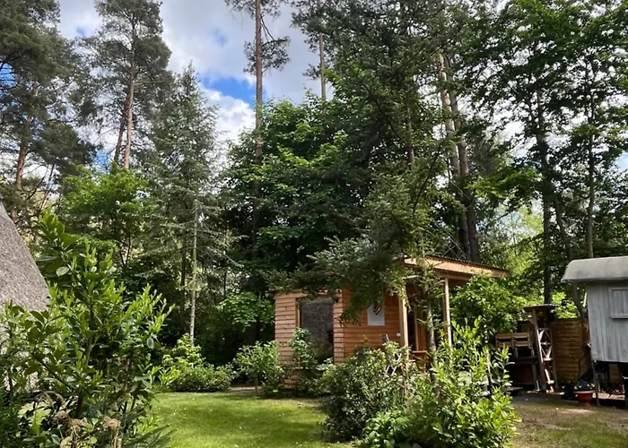 Reetdach 1300qm Privatgrundstück Bootssteg Sauna Templin Lübbesee Uckermark Erholung Pur Seenplatte Ferienhaus