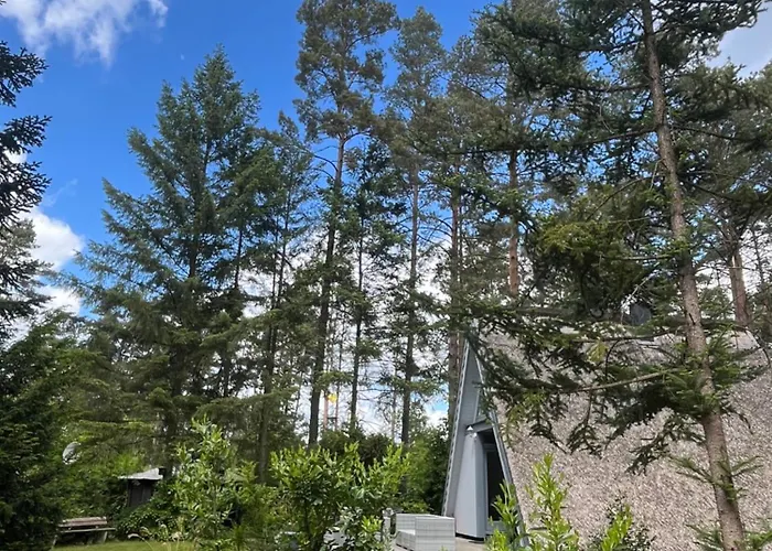 Reetdach 1300qm Privatgrundstück Bootssteg Sauna Templin Lübbesee Uckermark Erholung Pur Seenplatte Ferienhaus *